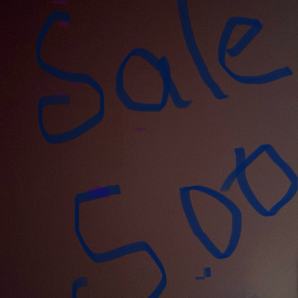 Clearance sale